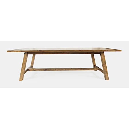 Counter Height Trestle Table